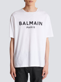 T-shirt balmain paris - Blanc & Noir