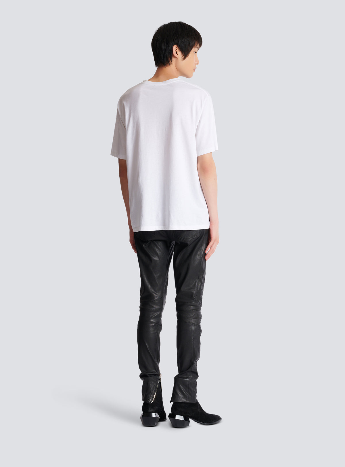 T-shirt balmain paris - Blanc & Noir