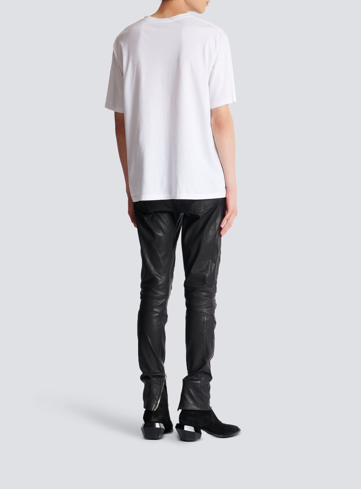 T-shirt Balmain Paris - Blanc & Noir