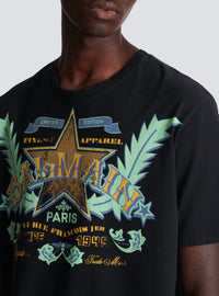 Western T-shirt - Black & Multicolor