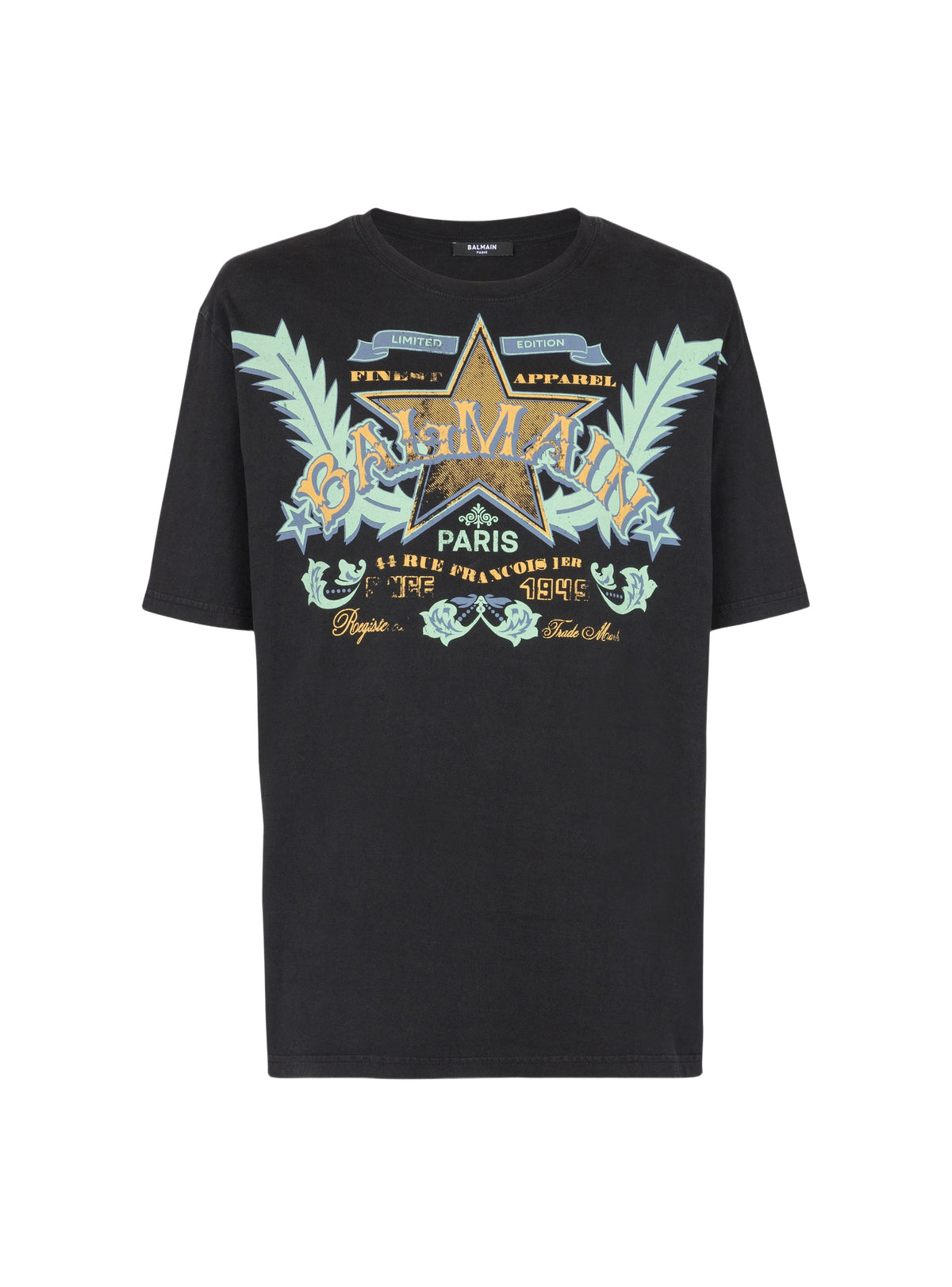 Western T-shirt - Black & Multicolor
