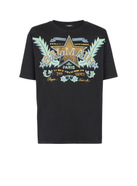 T-shirt balmain western - Noir & Multico