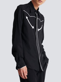 Chemise Western - Noir & Blanc