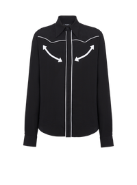 Chemise western  - Noir & Blanc