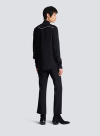 Chemise western  - Noir & Blanc