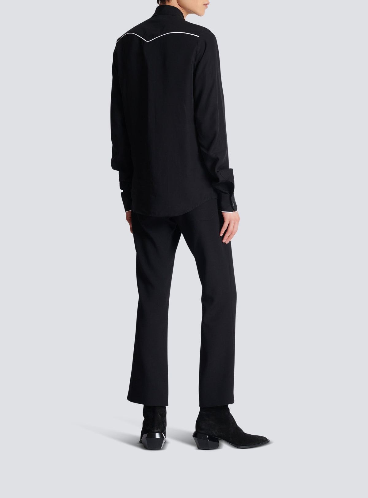 Chemise Western - Noir & Blanc