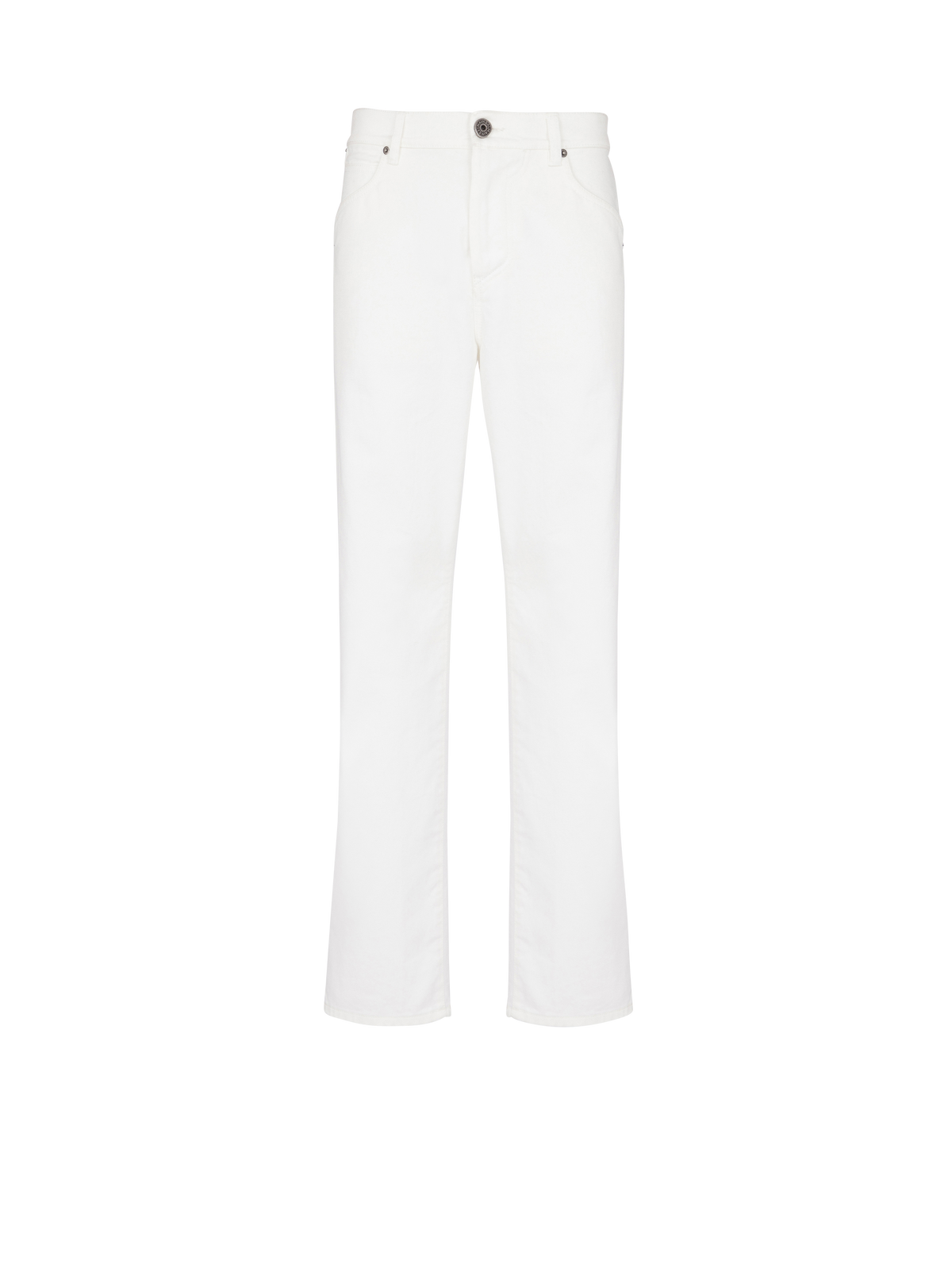 Jean en denim blanc - Blanc