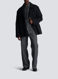 Pantalon en denim - Noir & Blanc