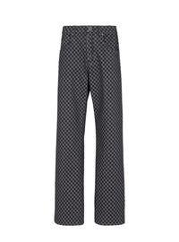 Pantalon en denim - Noir & Blanc