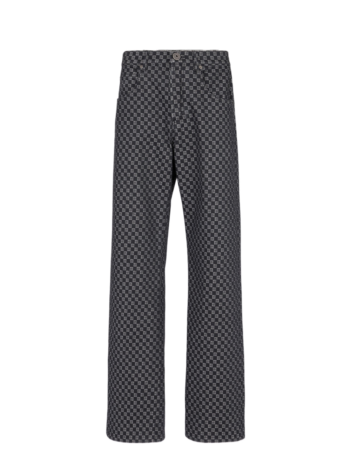 Pantalon en denim - Noir & Blanc