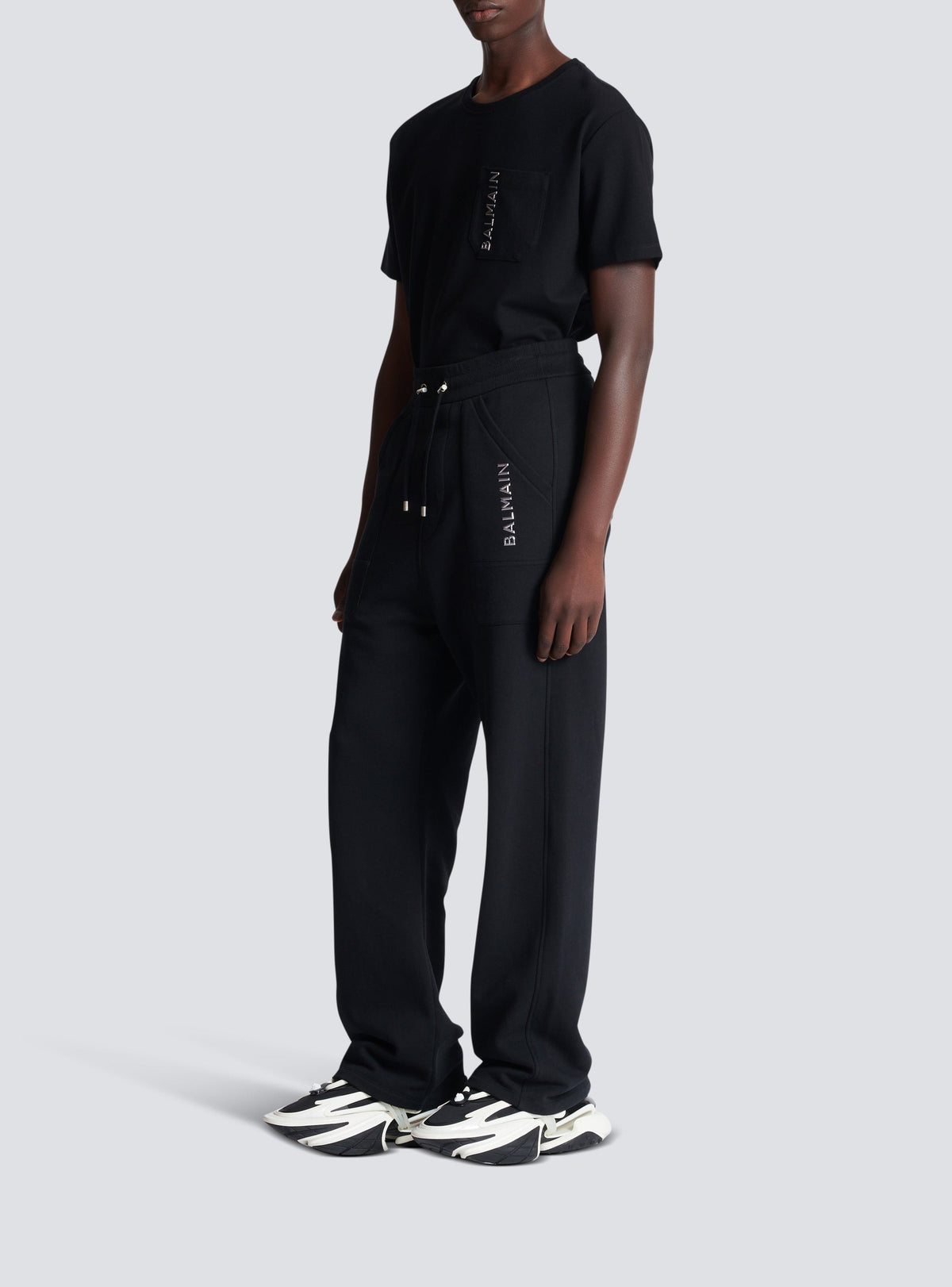 Casual trousers - Black