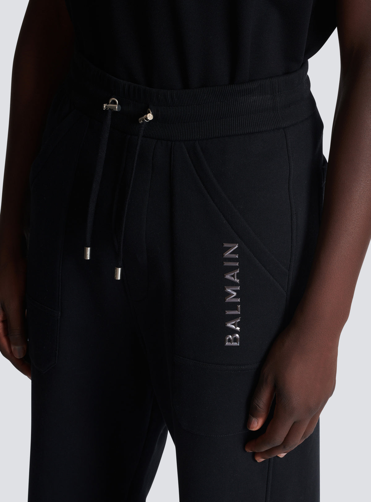 Pantalon casual balmain  - Noir