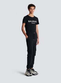 Jogging cargo balmain paris - Noir & Blanc