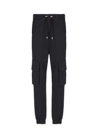 Pantalon de survêtement cargo - Noir & Blanc