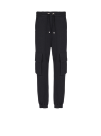 Jogging cargo balmain paris - Noir & Blanc