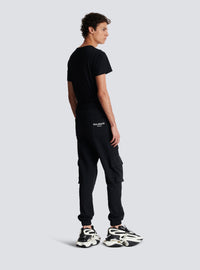 Jogging cargo balmain paris - Noir & Blanc