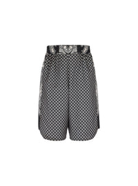 Short à mini-monogramme paisley - Noir & Ivoire