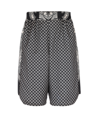 Short à mini-monogramme paisley - Noir & Ivoire
