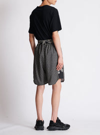 Short à mini-monogramme paisley - Noir & Ivoire