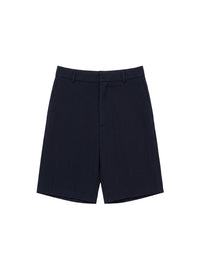 Short en jersey à mini-monogramme - Marine