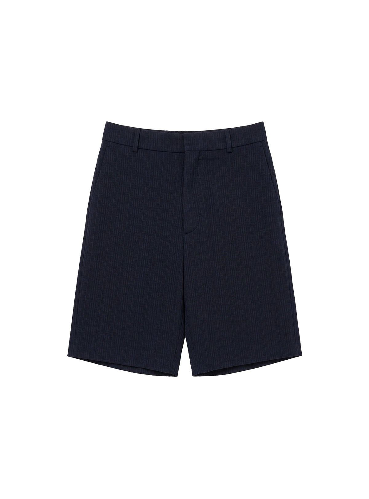Short en jersey à mini-monogramme - Marine