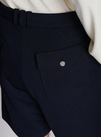 Short en jersey à mini-monogramme - Marine