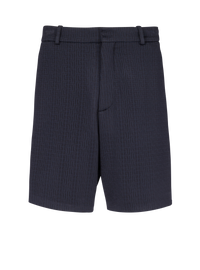 Short en jersey à mini-monogramme - Marine