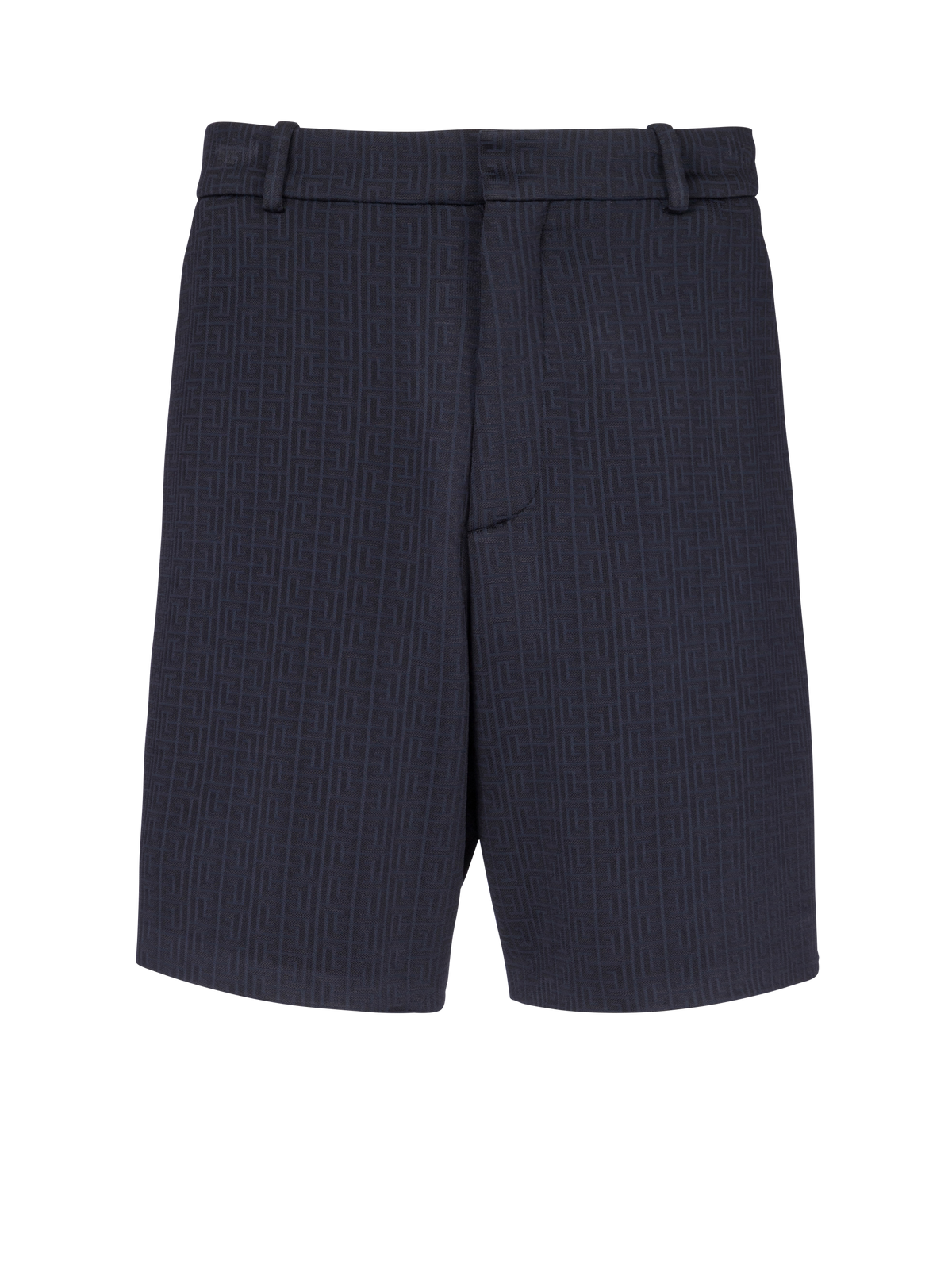 Short en jersey à mini-monogramme - Marine