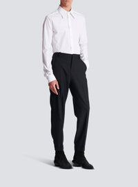 Pantalon en laine - Noir