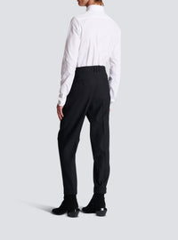 Pantalon en laine - Noir