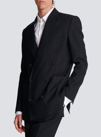 Wool blazer - Black