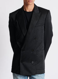Blazer en jacquard - Noir