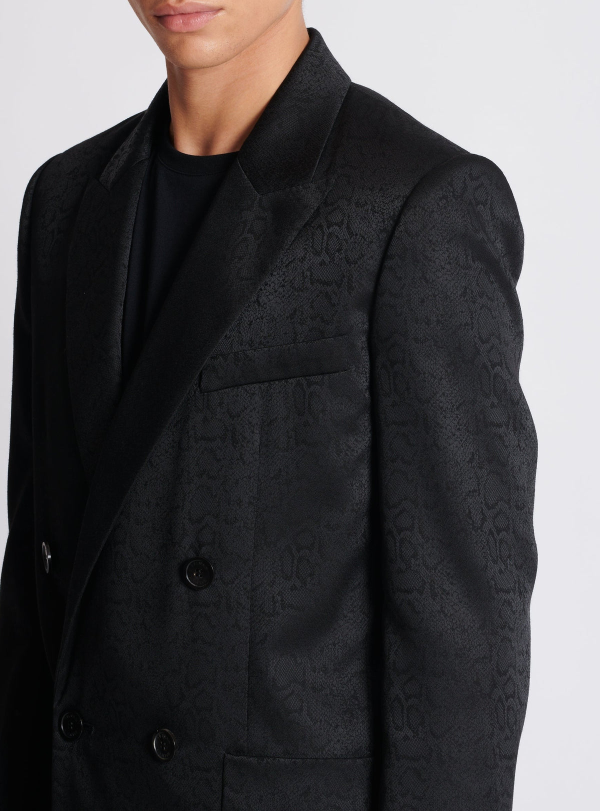 Blazer en jacquard - Noir