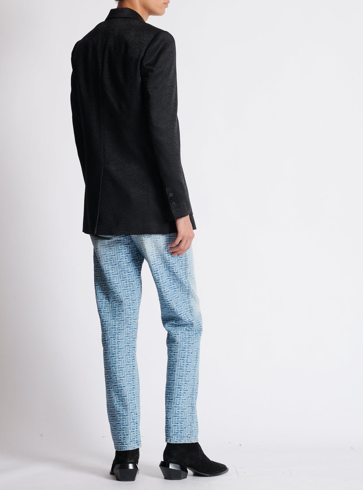 Blazer en jacquard - Noir