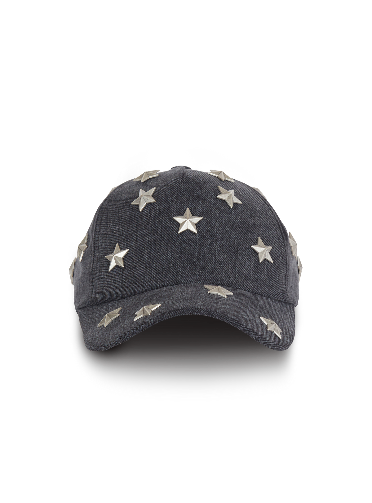 Casquette balmain étoiles - Gris Clair Délavé