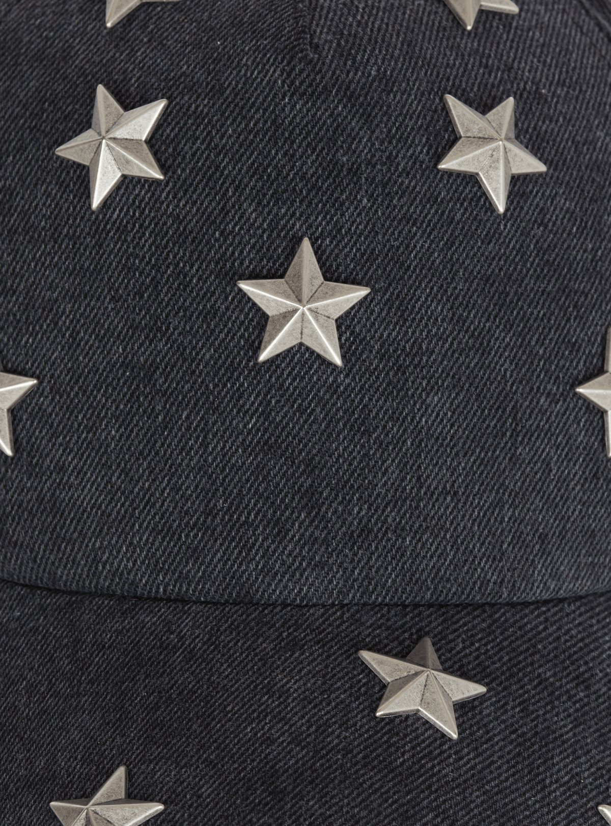Casquette balmain étoiles - Gris Clair Délavé