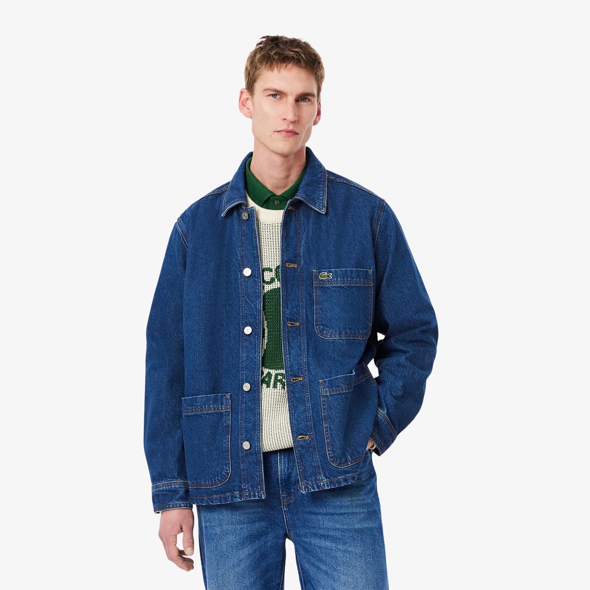 Chemise à manches longues - Washed Deep Medium