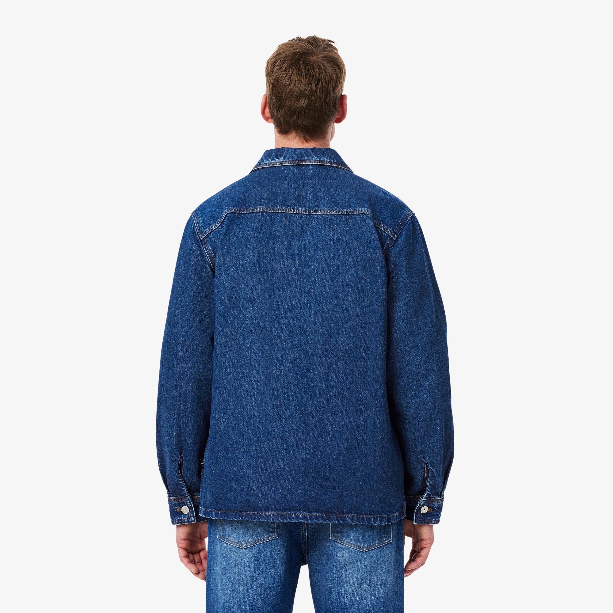 Chemise à manches longues - Washed Deep Medium