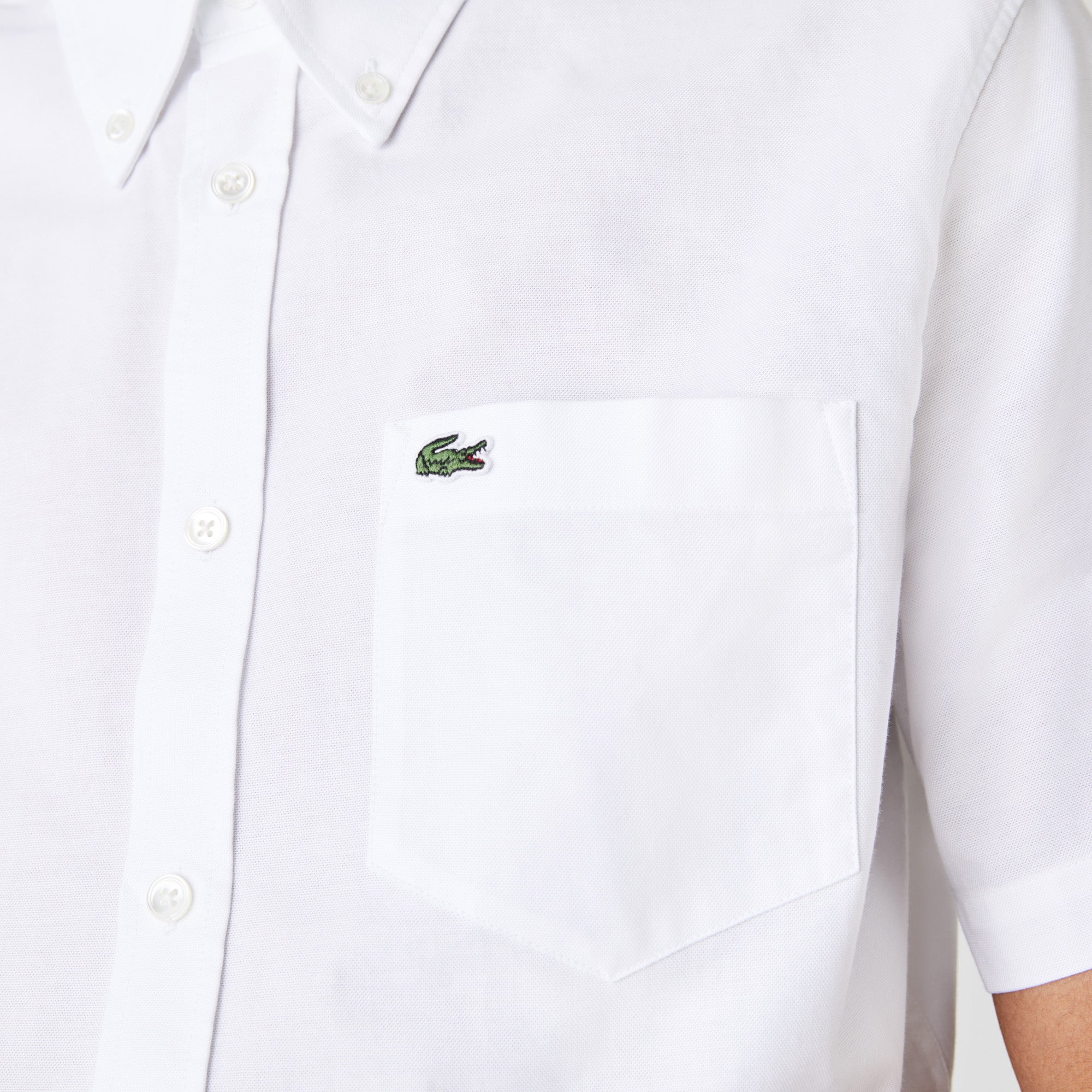Chemise à manches courtes - Blanc