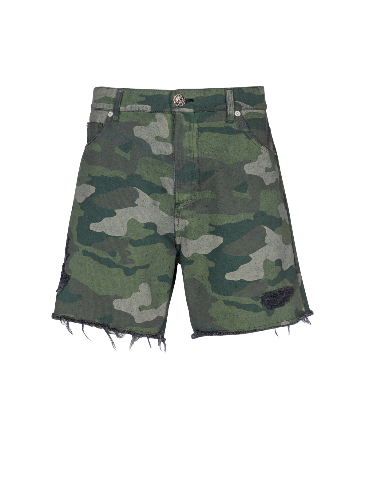 Short imprimé camouflage - Multicolore