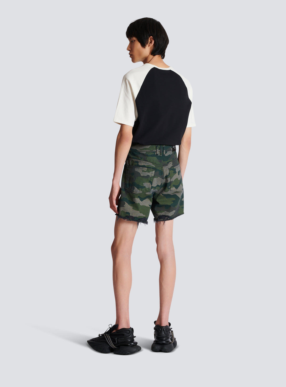 Short imprimé camouflage - Multicolore