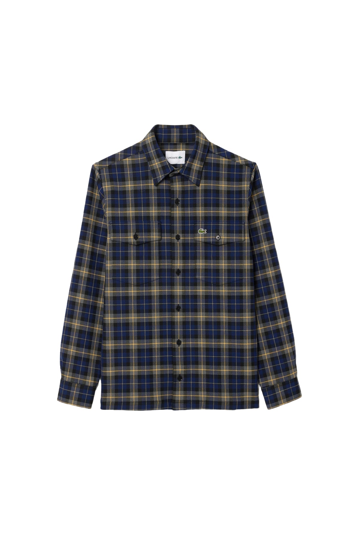 Surchemise oversize à carreaux - Marine & Multicolore