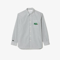 Chemise à manches longues - Sinople & Blanc