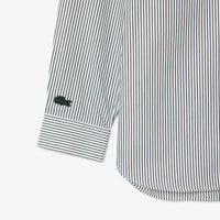 Chemise à manches longues - Sinople & Blanc