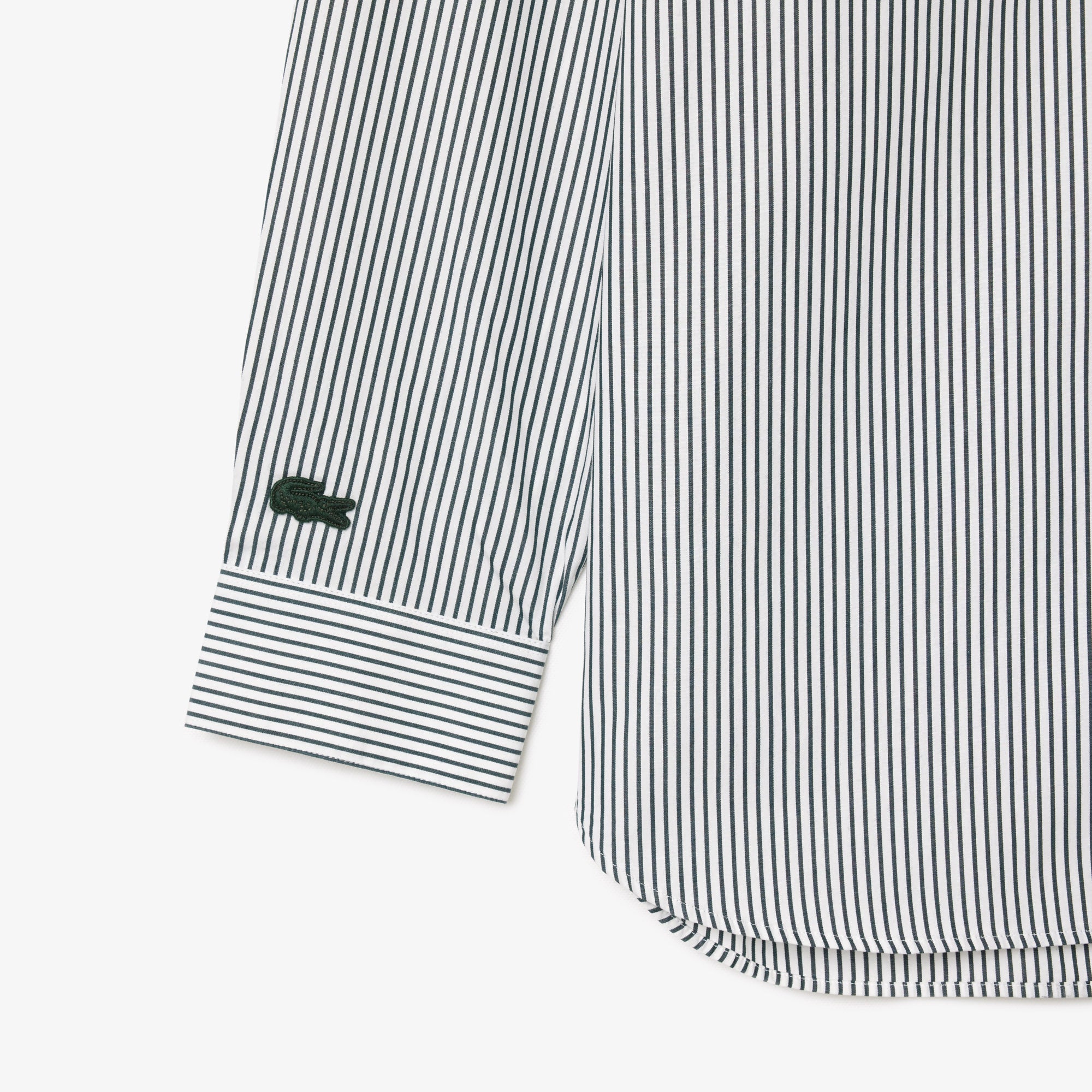 Chemise à manches longues - Sinople & Blanc