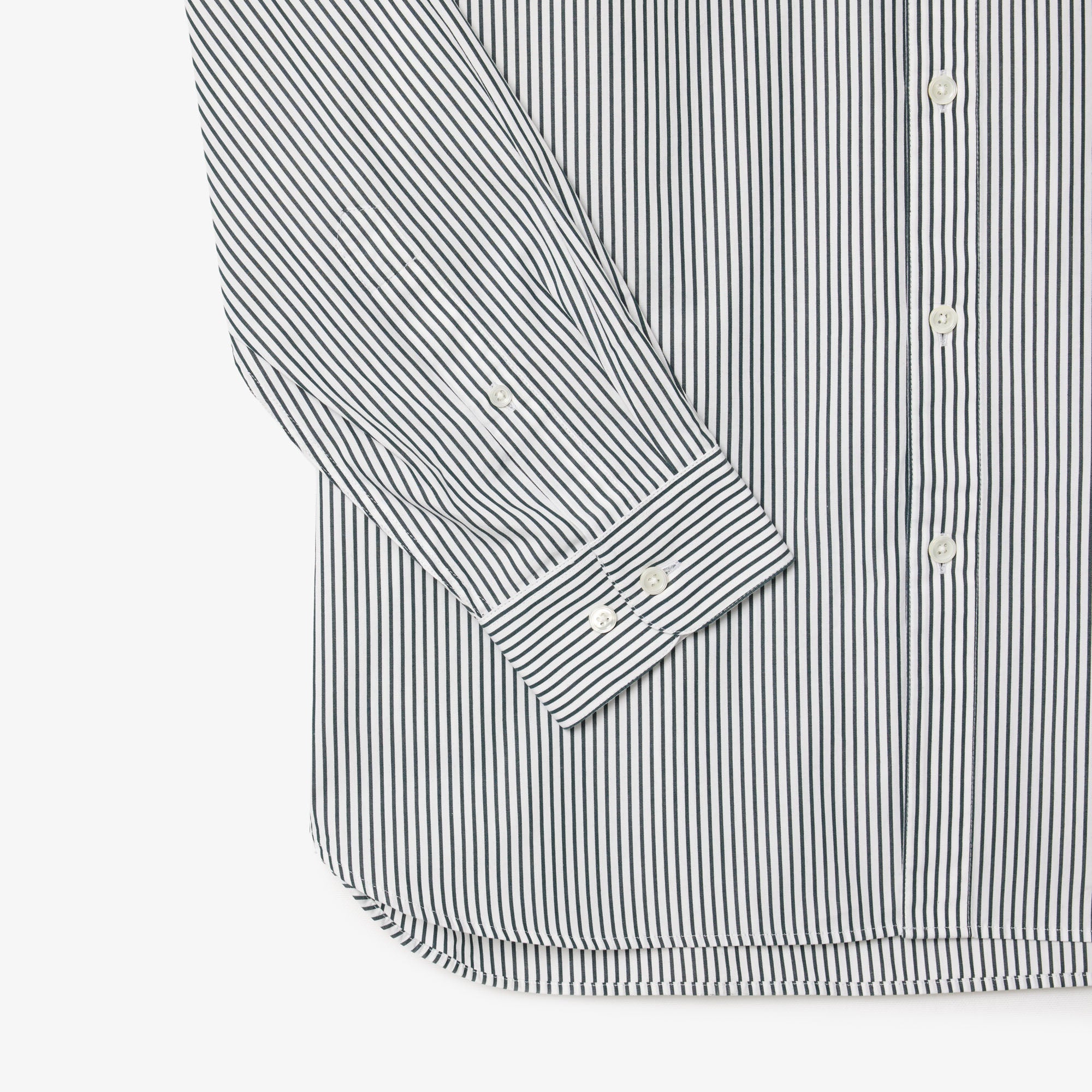 Chemise à manches longues - Sinople & Blanc