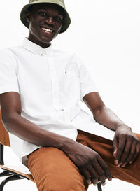 Chemise à manches courtes - Blanc