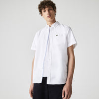 Chemise à manches courtes - Blanc