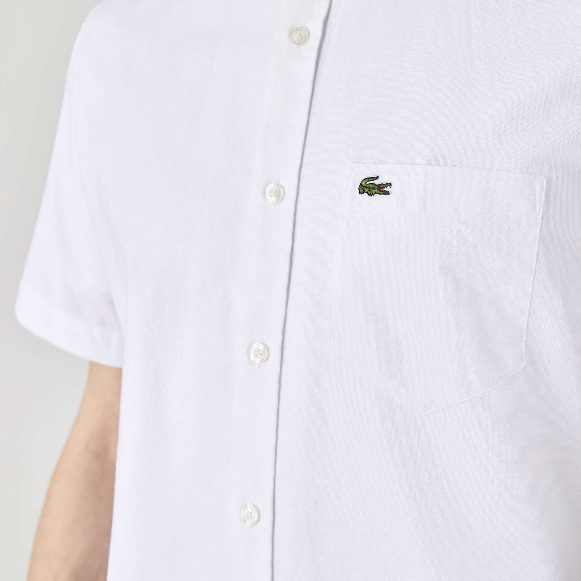 Chemise à manches courtes - Blanc