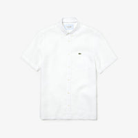 Chemise à manches courtes - Blanc